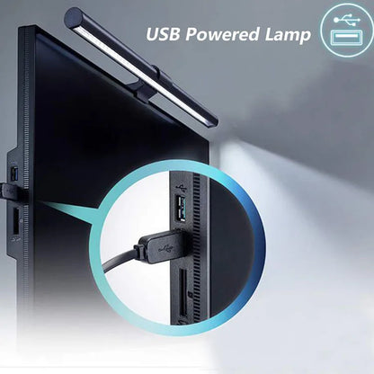 30cm CCT LED Monitor Light Bar – Hanging Screen Lamp for Work, Study, Reading & Gaming with Dimming