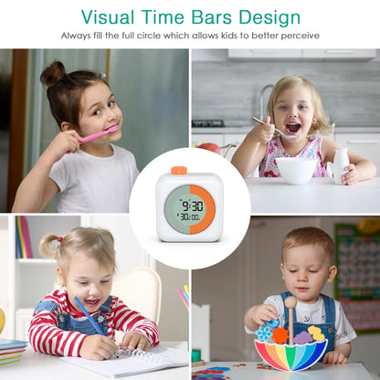 ORIA 60-Minute Digital Visual Timer – Countdown Stopwatch with Alarm for Homeschool & Teaching Supplies