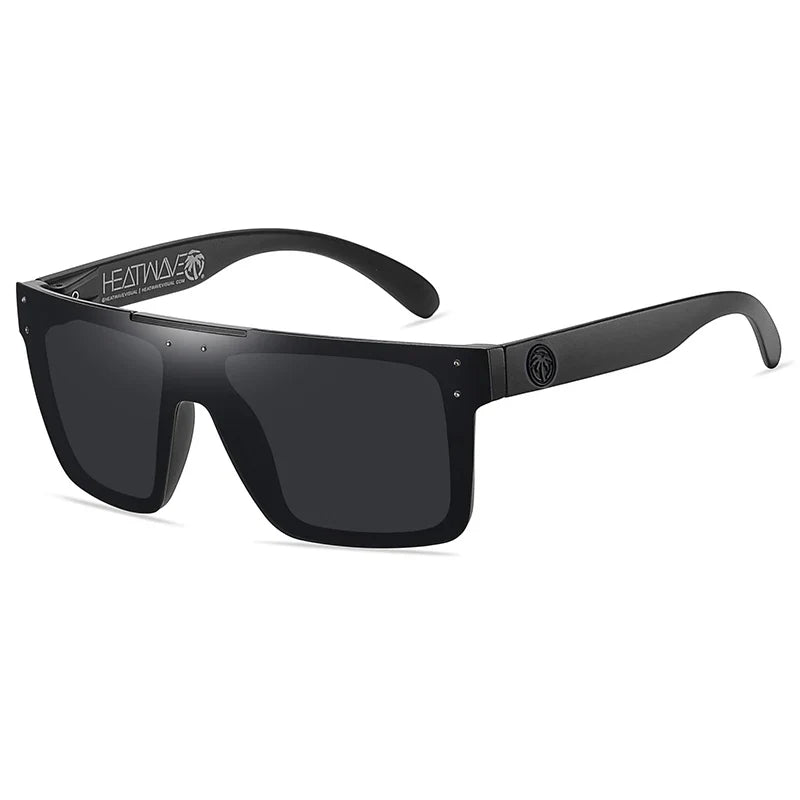 NEW Luxury Brand Mirrored Polarized Sunglasses — Men’s Sport Goggles with UV400 Protection & Case