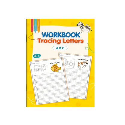Alphabet Practice Book for Kids - Preschool Writing & Coloring Activities for Early Learning