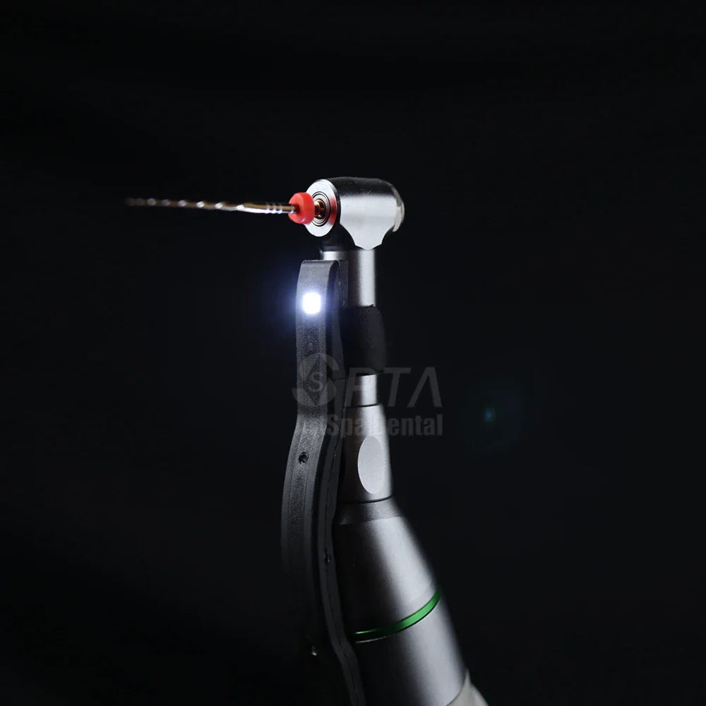 SPTA Cordless Dental Endo Motor – LED 16:1 Contra Angle with Reduction Head for Low-Speed Endodontic Treatment