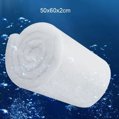 Super Thick Biochemical Aquarium Filter Cotton - Sponge Foam for Fish Tank, Bio Skimmer