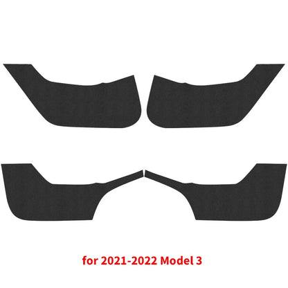 Tesla Model 3/Y Car Door Anti-Kick Pad – Protective Door Panel Mat, Anti-Stepping & Anti-Dirt Accessory