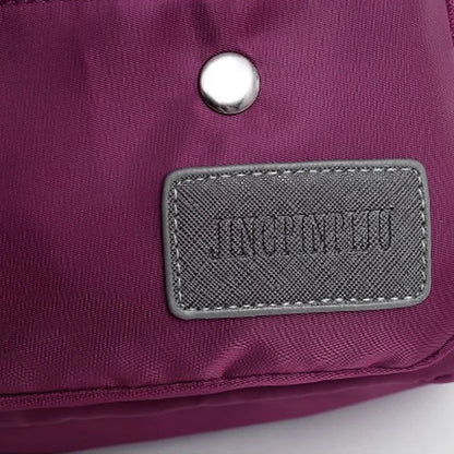 New Fashionable Minimalist Nylon Crossbody Bag - Waterproof, Multi-Functional, Large Capacity with Zipper for Women, Ideal for Travel