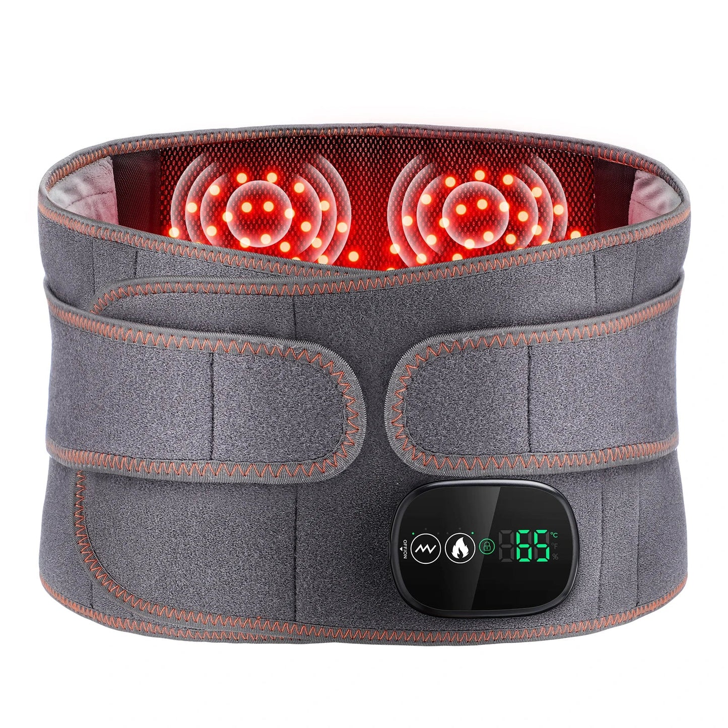 Heating Waist Massager Belt — Vibration & Inflatable Back Pad for Relaxation and Pain Relief