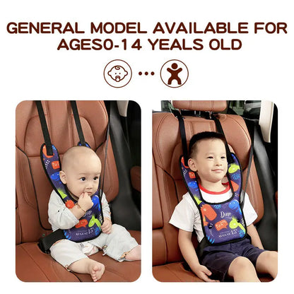 Child Seat Belt Shoulder Cover – Safety Positioner & Neck Protection for Kids, Car Seatbelt Adjustment Holder
