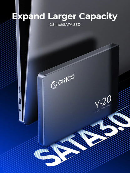 ORICO SATA III SSD 2.5” — 512GB-4TB 3D NAND Internal Solid State Drive Up to 550MB/s for PC & Laptop Upgrade