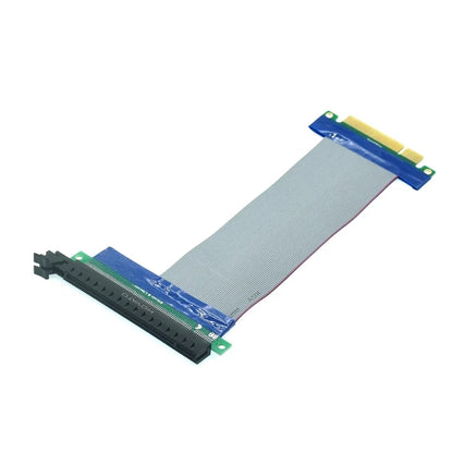 PCIe Riser Card Extender 8X to 16X – Gold Plated PCI-E Extension Cable Adapter for GPU Mining & Desktop PC Expansion