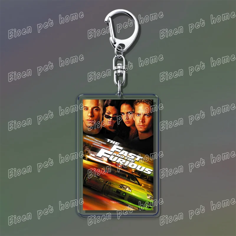 Classic Movie Keychains – Jaws, Fight Club, Avatar Pendant Key Rings for Bags & Fan Gifts