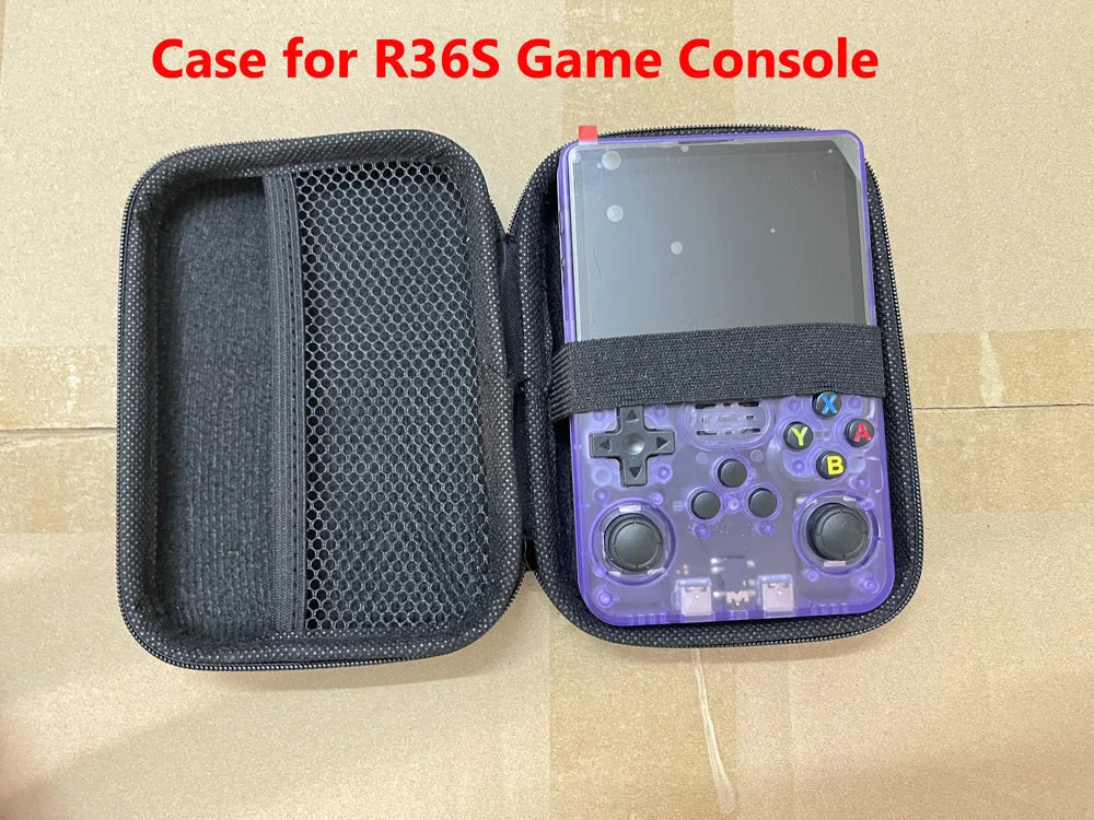 Hard Storage Bag for R36S, GB300, M17 Game Console – Portable Protective Case for Miyoo Mini Plus, RG35XX Plus, Game Accessories