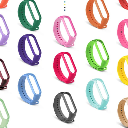 Silicone Strap for Xiaomi Mi Band 3-7 NFC – Sport Replacement Wristband Bracelet
