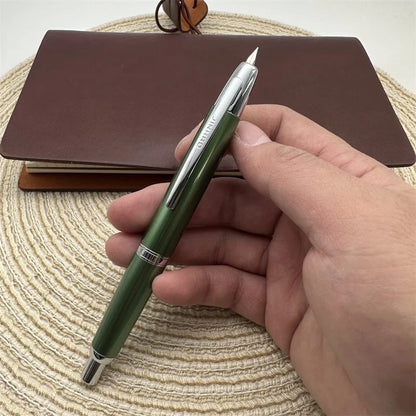 Jinhao 10 Limited Edition Gradient Fountain Pen — Retractable Press, EF/F Nib with Ink Converter, Writing Gift Pen