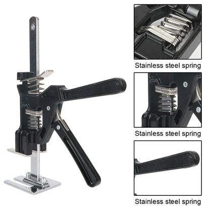 Multifunction Tile Height Adjuster Elevator Tool: Labor-Saving Arm Jack for Door Panel, Drywall Lifting - Hand Lifting Tool Lifter