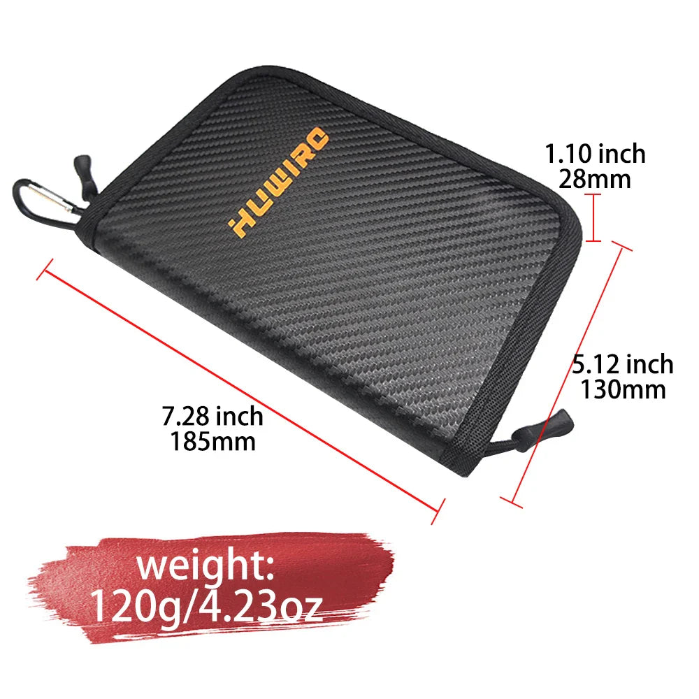 Large Capacity Lure Wallet – Durable Spinner Bag for Lure Storage, Carrying Case, Gitter Wallet, Fishing Bag, and Accessories Box
