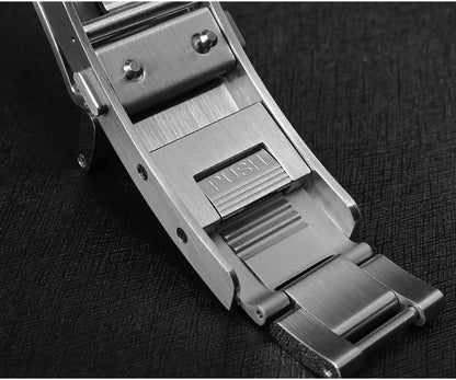San Martin Fly Adjustable Clasp — 16mm Watch Bracelet Buckle Folding Clasp (Non-Universal)