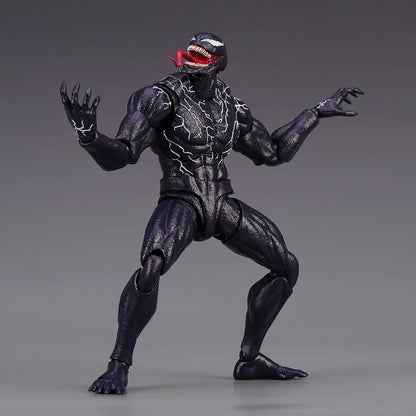 Venom Amazing Yamaguchi Action Figure — Joint Movable Face-Change Collectible Model Toy for Kids Gift
