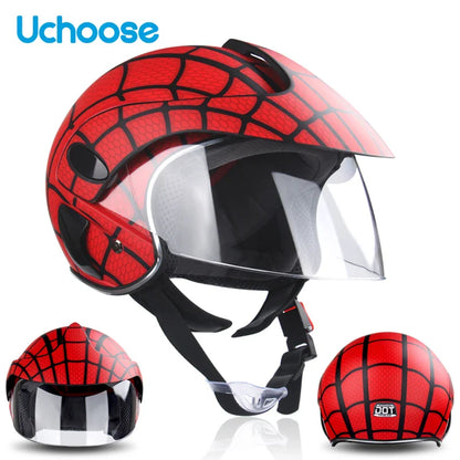 Child Motorcycle Helmet (3-9 Years) – ABS Unisex Safety Motocross & ATV Cross Helmet for Bicycle & Downhill Riding