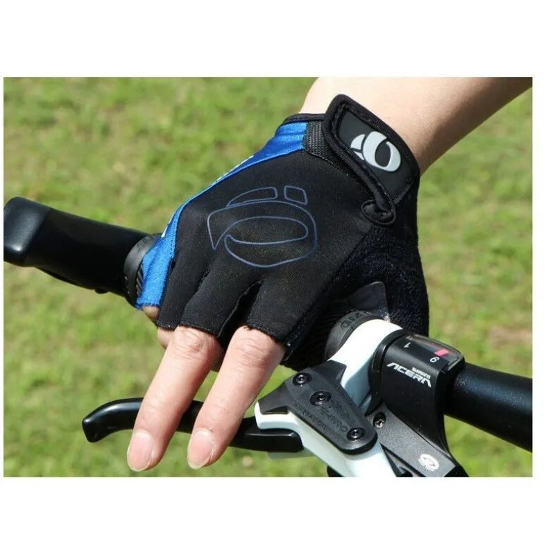 ZK50 Gel Half Finger Cycling Gloves - Anti-Slip, Anti-Sweat, Shock Absorbing MTB & Road Bike Gloves (Left/Right)