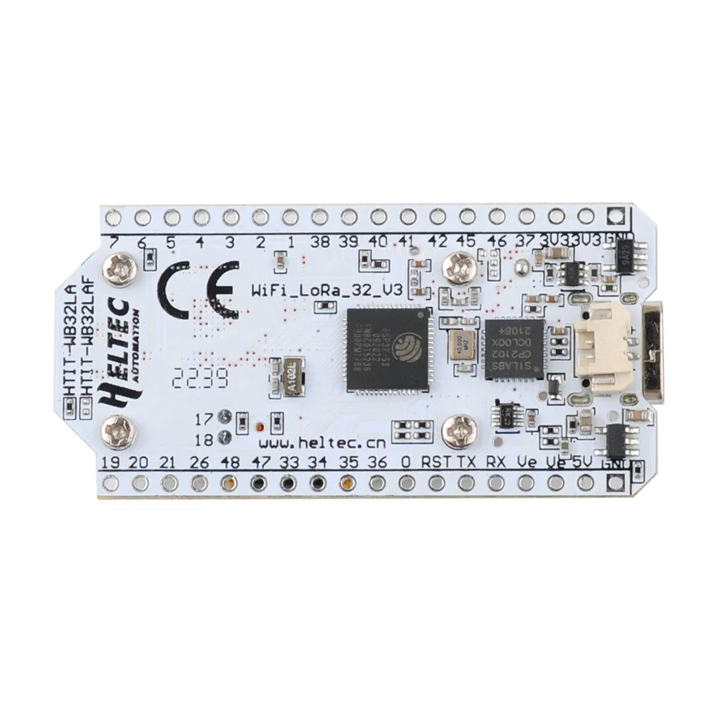 2 Sets ESP32 LoRa V3 Kit — 0.96" OLED Display Development Board 868MHz/915MHz LoRa32 SX1262 for Arduino Meshtastic