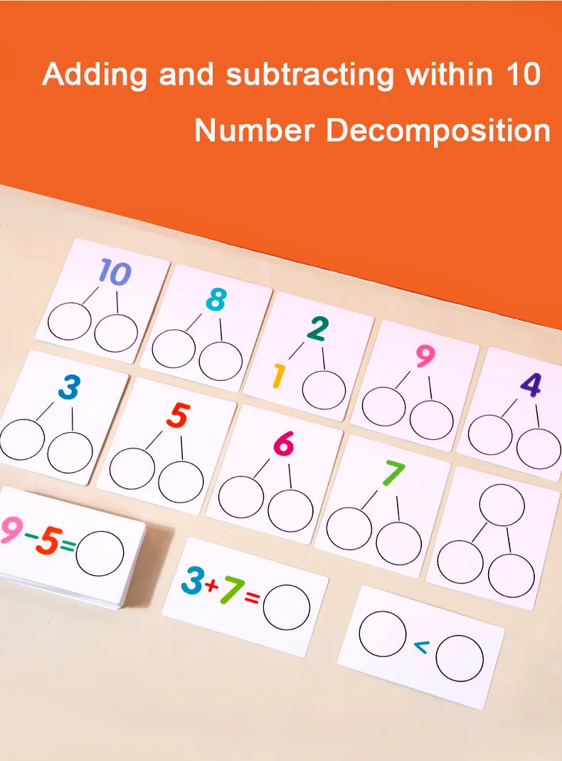 Children's Math Early Education Toy – Number Cognition & Mathematical Operations Learning Aids