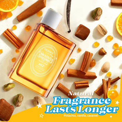 Caramel Vanilla 100ml Women’s Eau De Parfum — Long-Lasting Gourmet Body Spray with Irresistible Scent & Pheromones