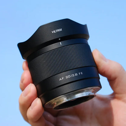 Viltrox AF 20mm F2.8 Full Frame Lens – Ultra Wide-Angle Fisheye for Sony E ZVE10, A7, A7II, A7III, Nikon Z30, Z50