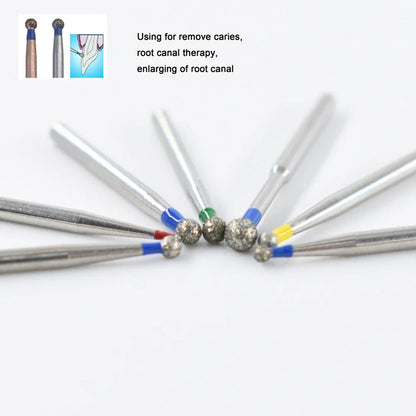 5pcs FG Dia 1.6mm Dental Drills – High-Speed Handpiece Diamond Burs for Teeth Whitening