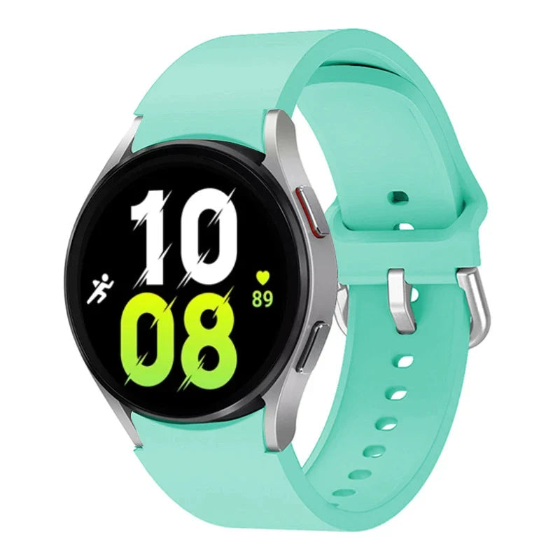 Silicone Replacement Strap for Samsung Galaxy Watch – Sport Bands for Watch 4, 5, 6, 7 (40-47mm)