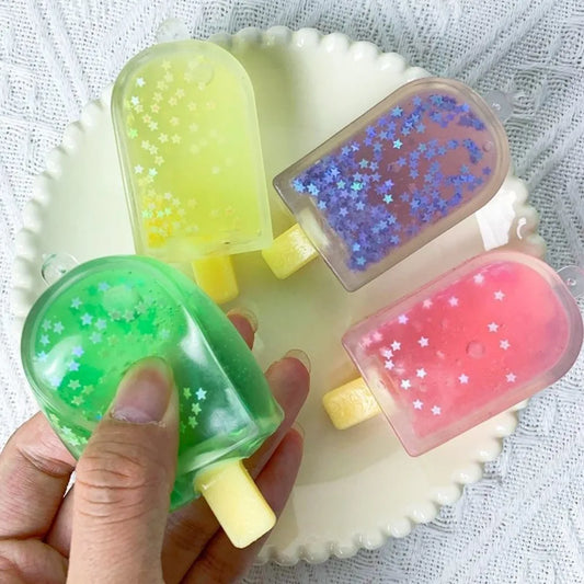 Kawaii Ice Cream Squishy Fidget Toy – Soft Stress Relief Sensory Toy for Kids & Adults, ADHD Anxiety Desk Decor Gift