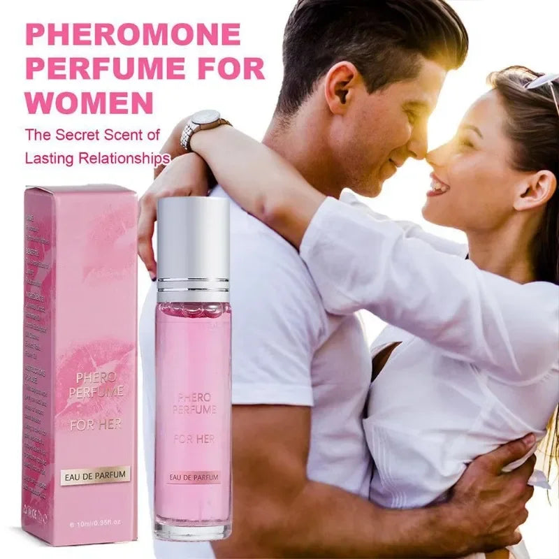 Flirting Pheromone Perfume Oil for Women — Long-Lasting, Sensual Fragrance Stimulating Body Scent