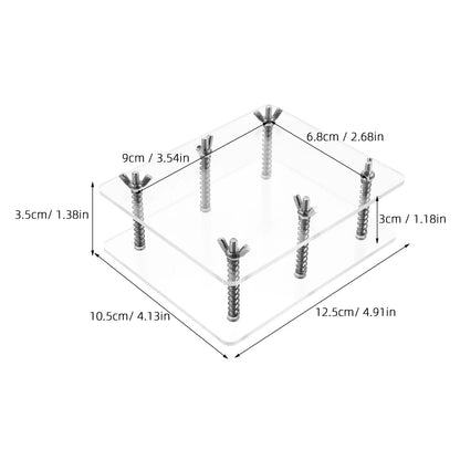 Curvature Corrector Flat Card Holder – Pressing & Storage Tool for Repairing and Flattening Accessories