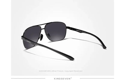 KINGSEVEN Polarized Pilot Sunglasses – UV400 HD Lens Aluminum Frame Photochromic Night Vision Eyewear for Men & Women