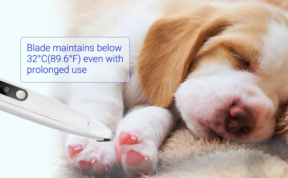 Portable LED Pet Nail Grinder – Rechargeable Cordless Paw Trimmer for Dogs, Cats & Small Pets