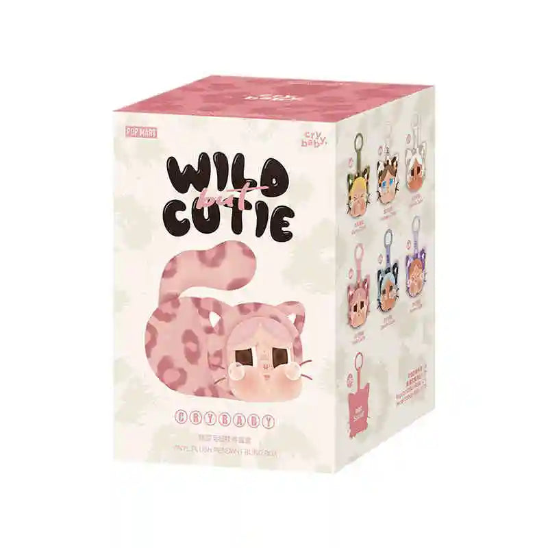Genuine Crybaby Wild But Cutie Leopard Cat Blind Box — Vinyl Plush Pendant for Kids