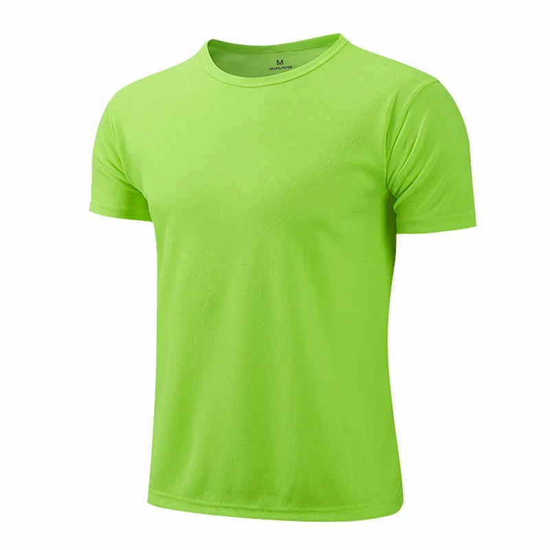 Men's & Women's Quick-Dry Sports T-Shirt - Breathable Short Sleeve Gym, Running & Fitness Training Shirt