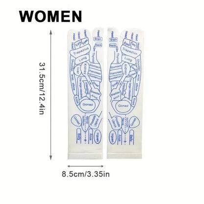 Acupressure Foot Massage Socks – Reflexology & Physiotherapy for Tired Feet Relief