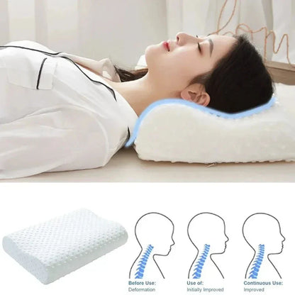Adjustable Memory Foam Pillow – Orthopedic Contour Side Sleeper for Neck & Shoulder Pain Relief