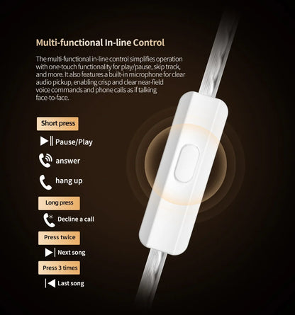 KZ ZA12 2DD+4BA Hybrid IEM Headphones – Wired In-Ear Monitor with Adjustable Tuning, HiFi Sound, Sports & Gaming Noise-Canceling Earphones