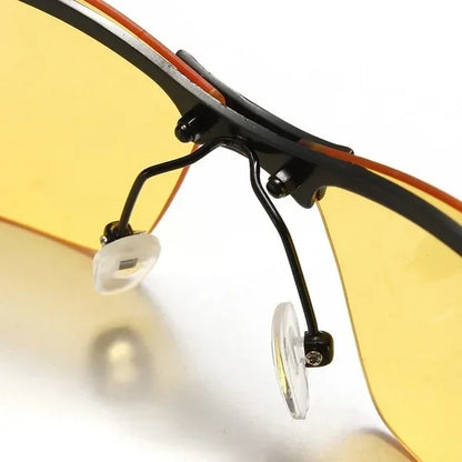 Anti-UV Night Vision Cycling Sunglasses — Polarized Day & Night Driving Glasses for Men, Stylish Outdoor Eyewear