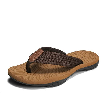 Men’s Summer Flip Flops – Comfortable Non-Slip Casual Slides & Beach Sandals