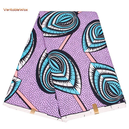 African Ankara Wax Print Fabric - Retro Double Print Patchwork Sewing Material for DIY Clothing