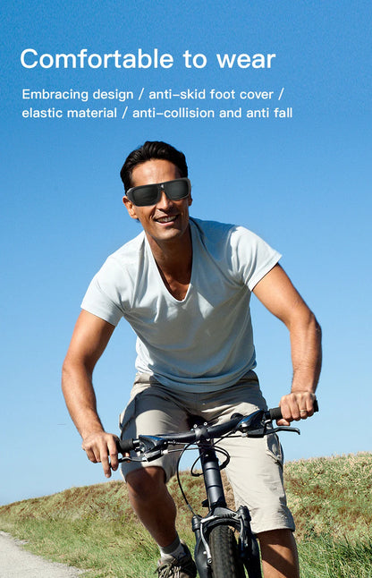 4K HD Smart Glasses Camera — Eyewear Camcorder for Driving, Cycling & Outdoor Video Recording
