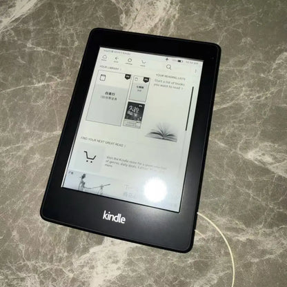 Used Kindle Paperwhite 7th/6th Gen – 6" E-Ink E-book Reader with Built-in Light, Good Condition for Kindle & Kobo