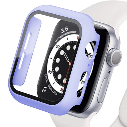 Apple Watch Protective Case - PC Bumper Screen Protector Cover for Series Ultra 2, 9, 8, 7, 6, SE 38mm-49mm