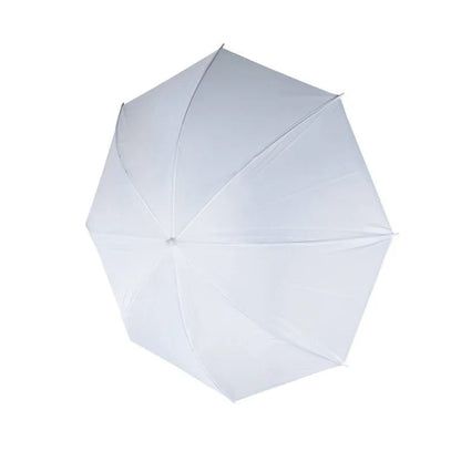50cm (20”) White Soft Photography Light Reflector Umbrella — Studio Lighting Diffuser Accessory