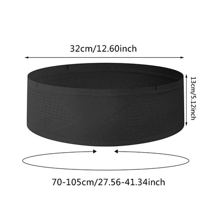 Seamless Running Waist Bag – Lightweight Invisible Gym & Cycling Phone Belt Pouch