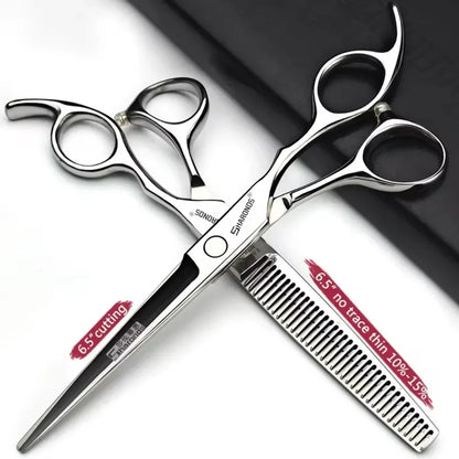 Professional Japanese Hair Cutting & Thinning Scissors – 6''/6.5''/7''/7.5'' Sharp Barber Shears for Salon & Home Use