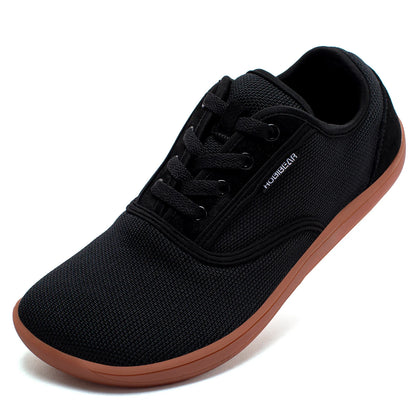 HOBIBEAR Wide-Toe-Box Barefoot Shoes for Men - Minimalist, Breathable, Comfortable Trail Walking Shoes
