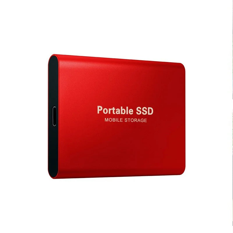 USB 3.0 Type-C SSD External Hard Drive 500GB/1TB/2TB - Ultra-Fast 1.8" Portable Storage for Laptops & Desktops