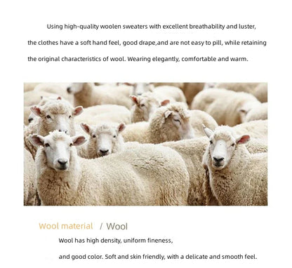 Luxury Men’s Knitted Wool Pullover – Autumn Winter O-Neck Striped British Casual Sweater